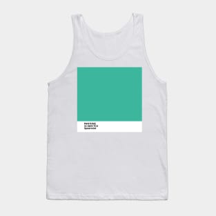 pantone 15-5819 TCX Spearmint Tank Top